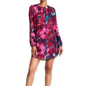 Charles Henry Floral Keyhole Shift Dress SZ Medium